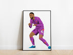 Matheus Cunha Celebration Wolves Poster - KDDesigns6