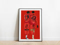 Jamal Musiala, Alphonso Davies Bayern Munich Poster