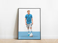 Kevin De Bruyne 24/25 Man City Poster - KDDesigns6