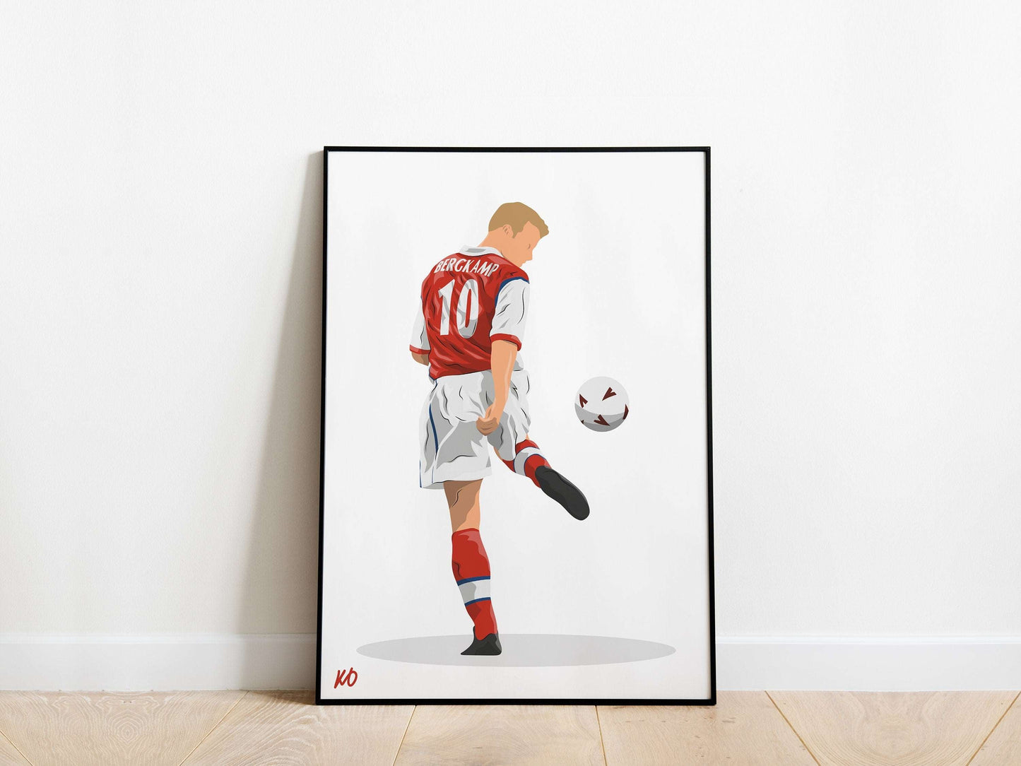 Dennis Bergkamp Arsenal Poster KDDesigns6