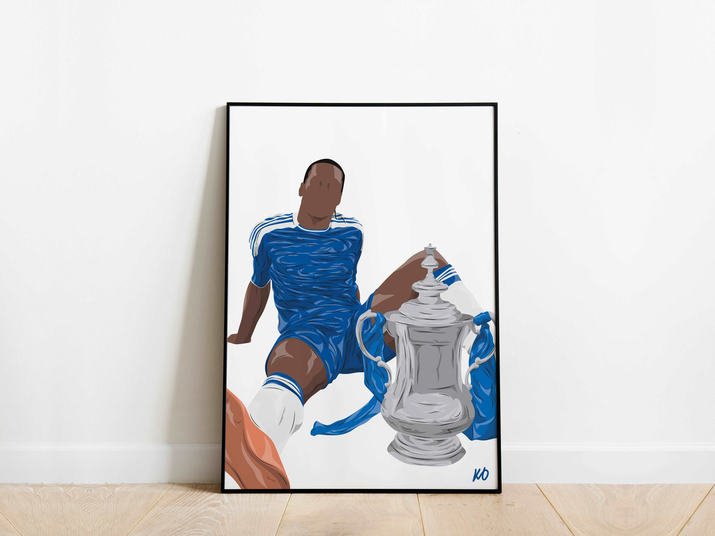 Didier Drogba Chelsea Poster KDDesigns6