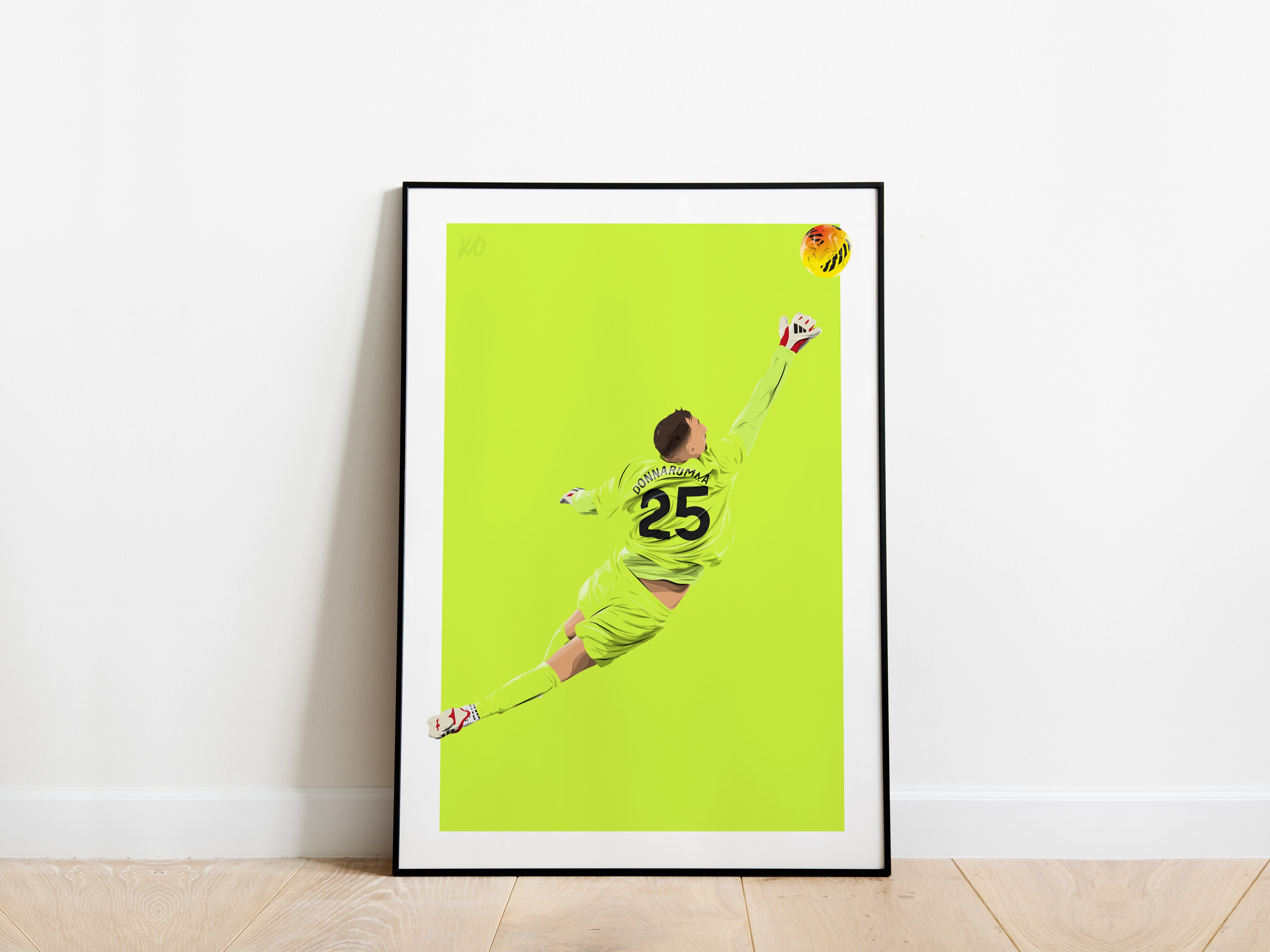 Gianluigi Donnarumma Manchester City Poster