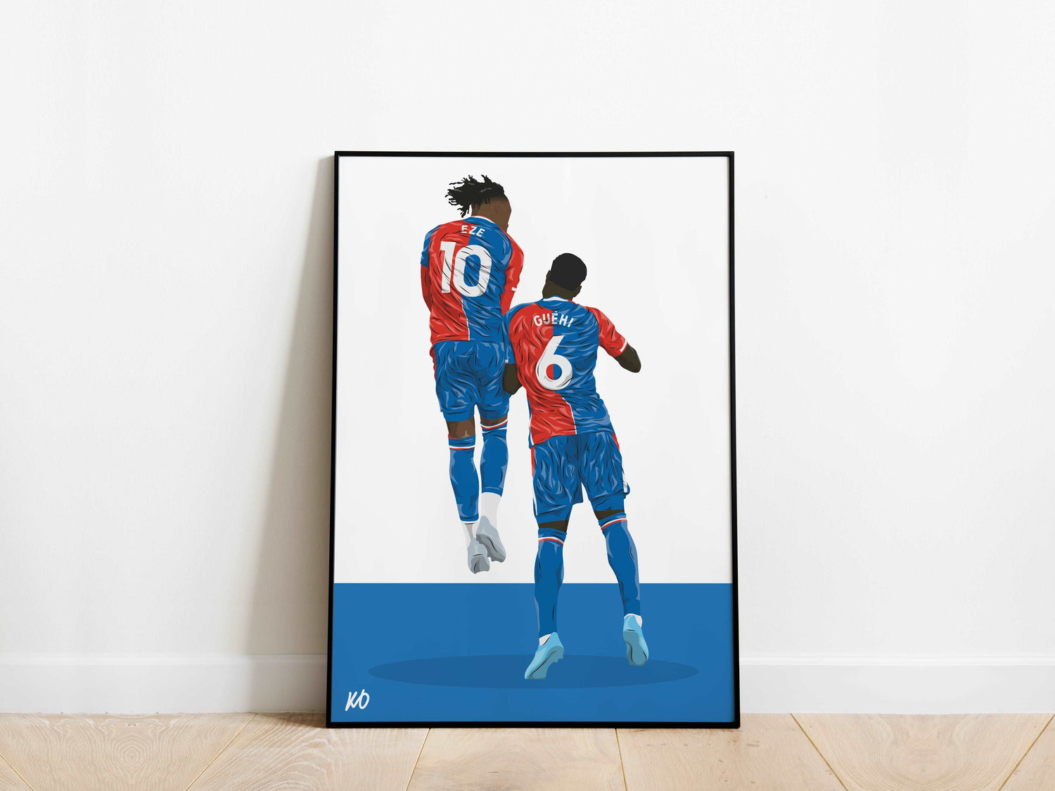 Eberechi Eze, Marc Guehi Crystal Palace Poster - KDDesigns6