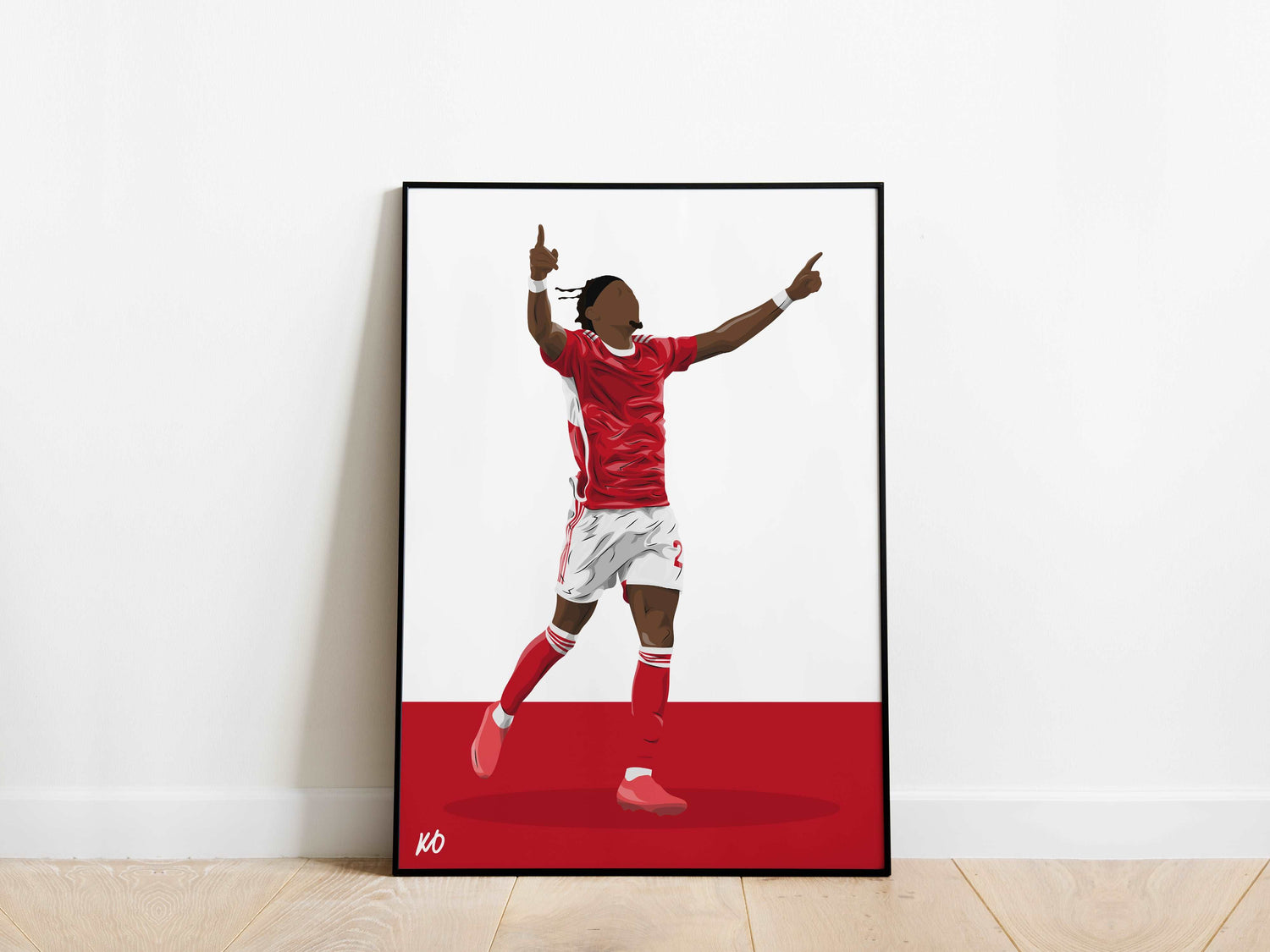 Anthony Elanga Nottingham Forest Poster - KDDesigns6