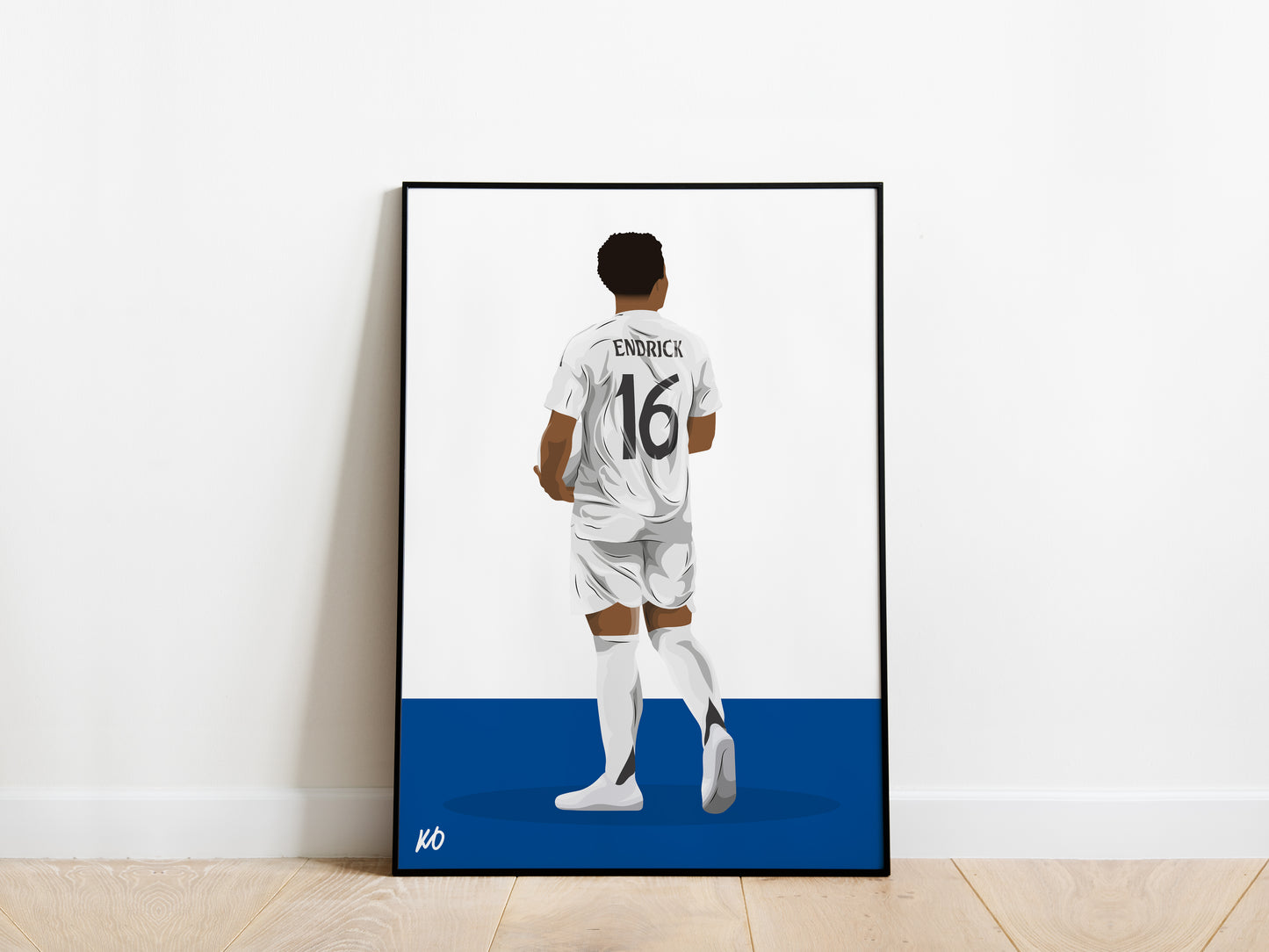 Endrick Real Madrid Poster - KDDesigns6