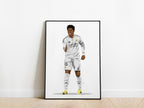 Endrick Handshake Celebration Real Madrid Poster - KDDesigns6