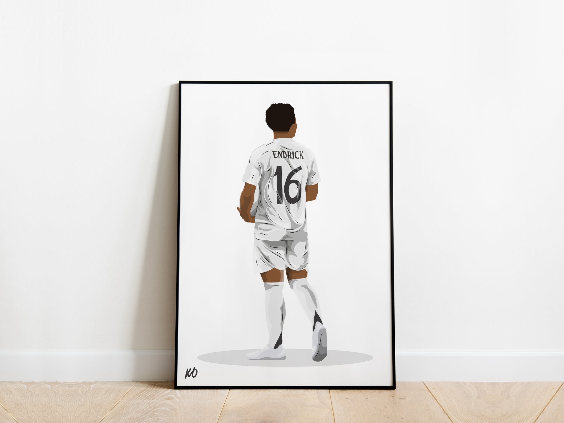 Endrick Real Madrid Poster - KDDesigns6