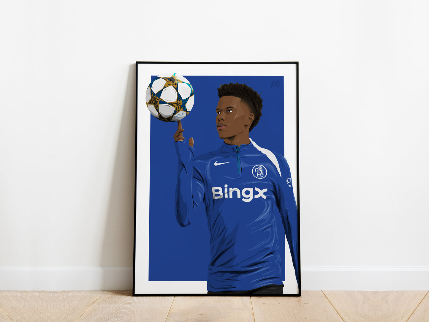 Estêvão Willian Champions League Chelsea Poster