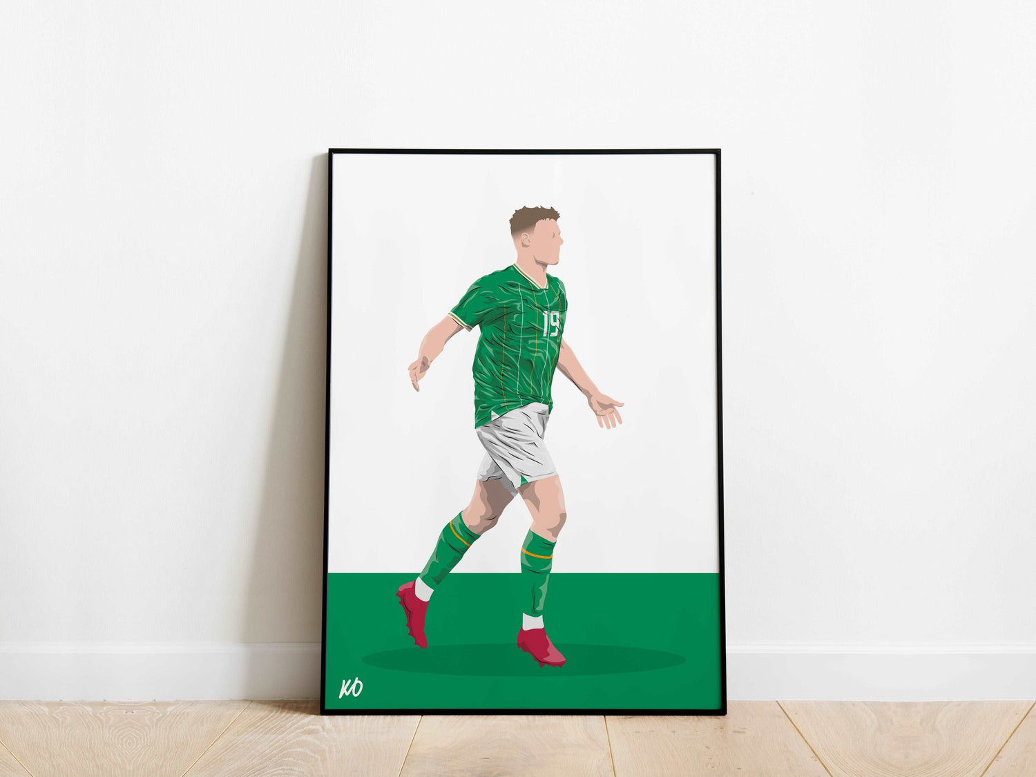 Evan Ferguson Ireland Poster - KDDesigns6