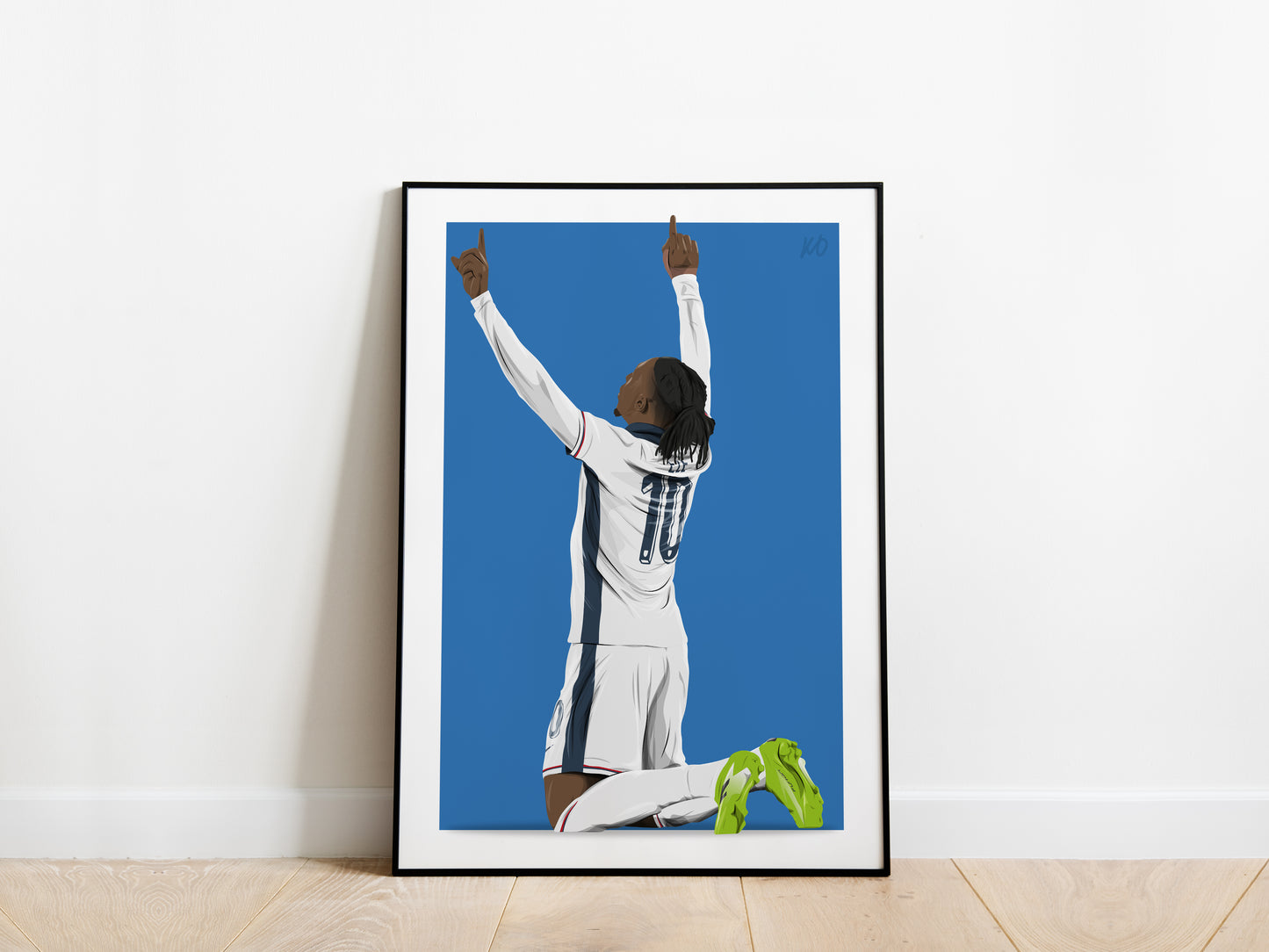 Eberechi Eze Celebration England Poster