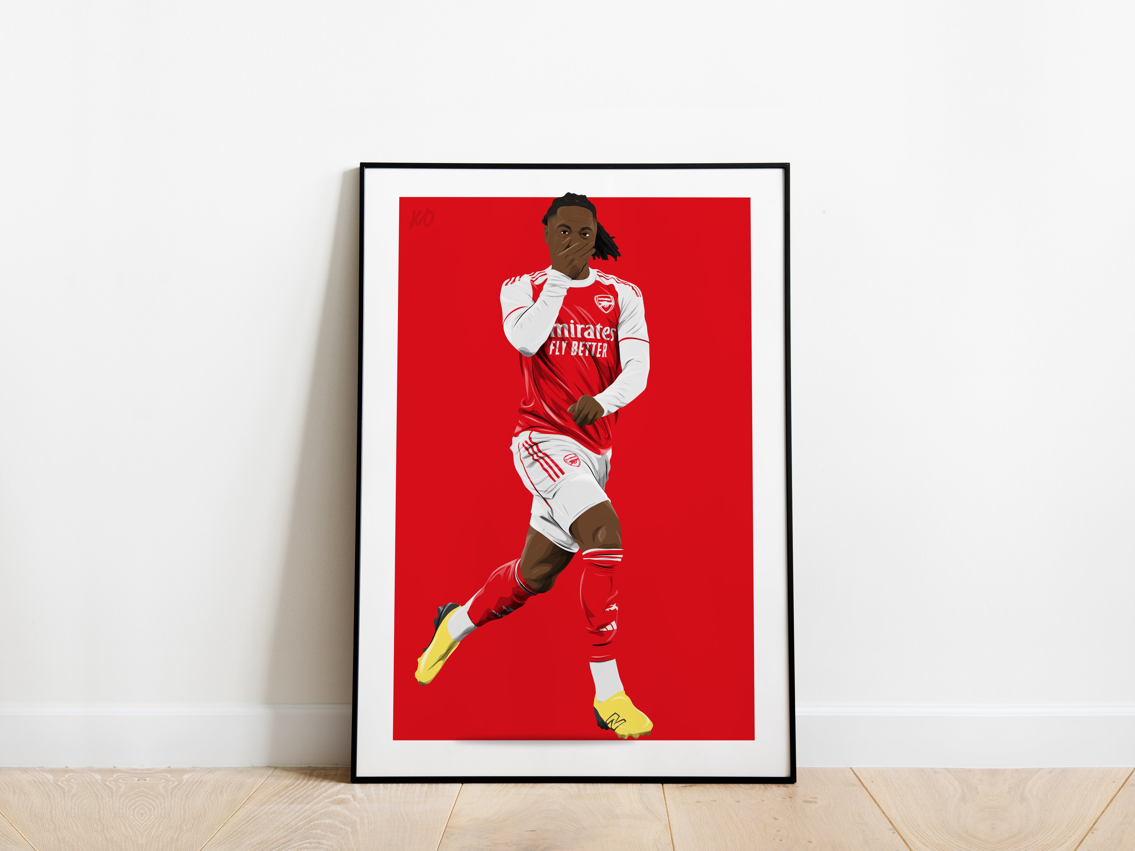 Eberechi Eze North London Derby Arsenal Poster