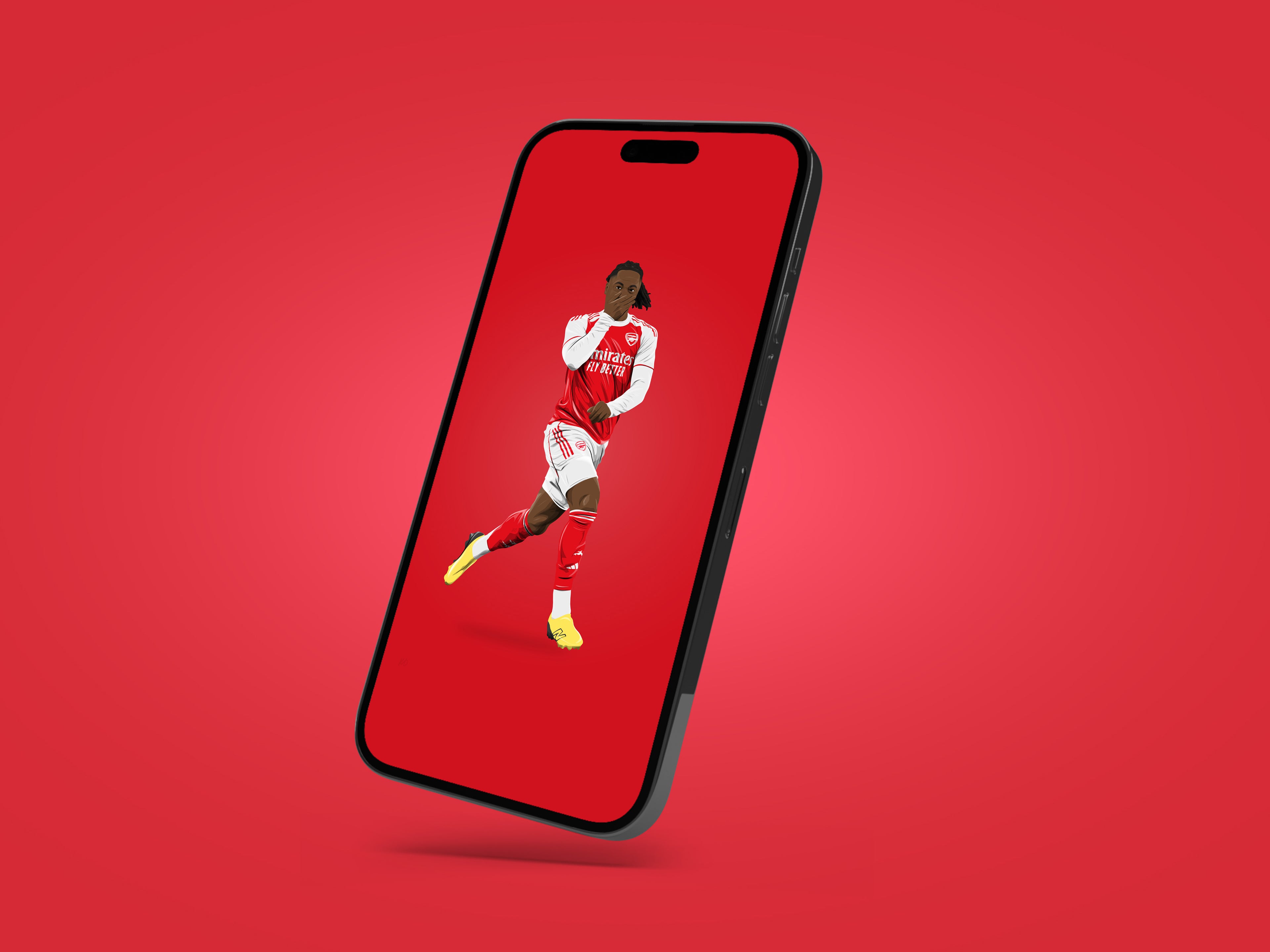 Eberechi Eze Arsenal Phone Wallpaper - Digital Download