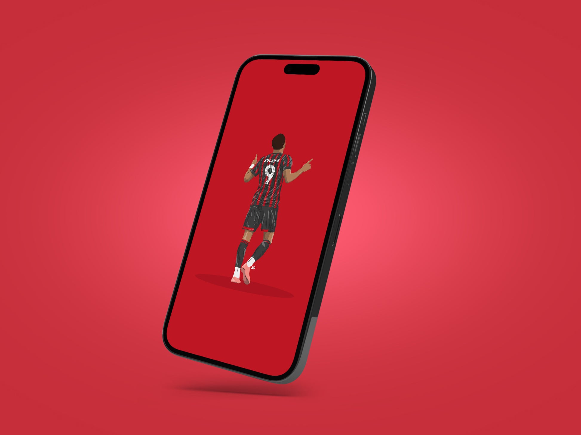 FREE - Dominic Solanke AFC Bournemouth Wallpaper - KDDesigns6