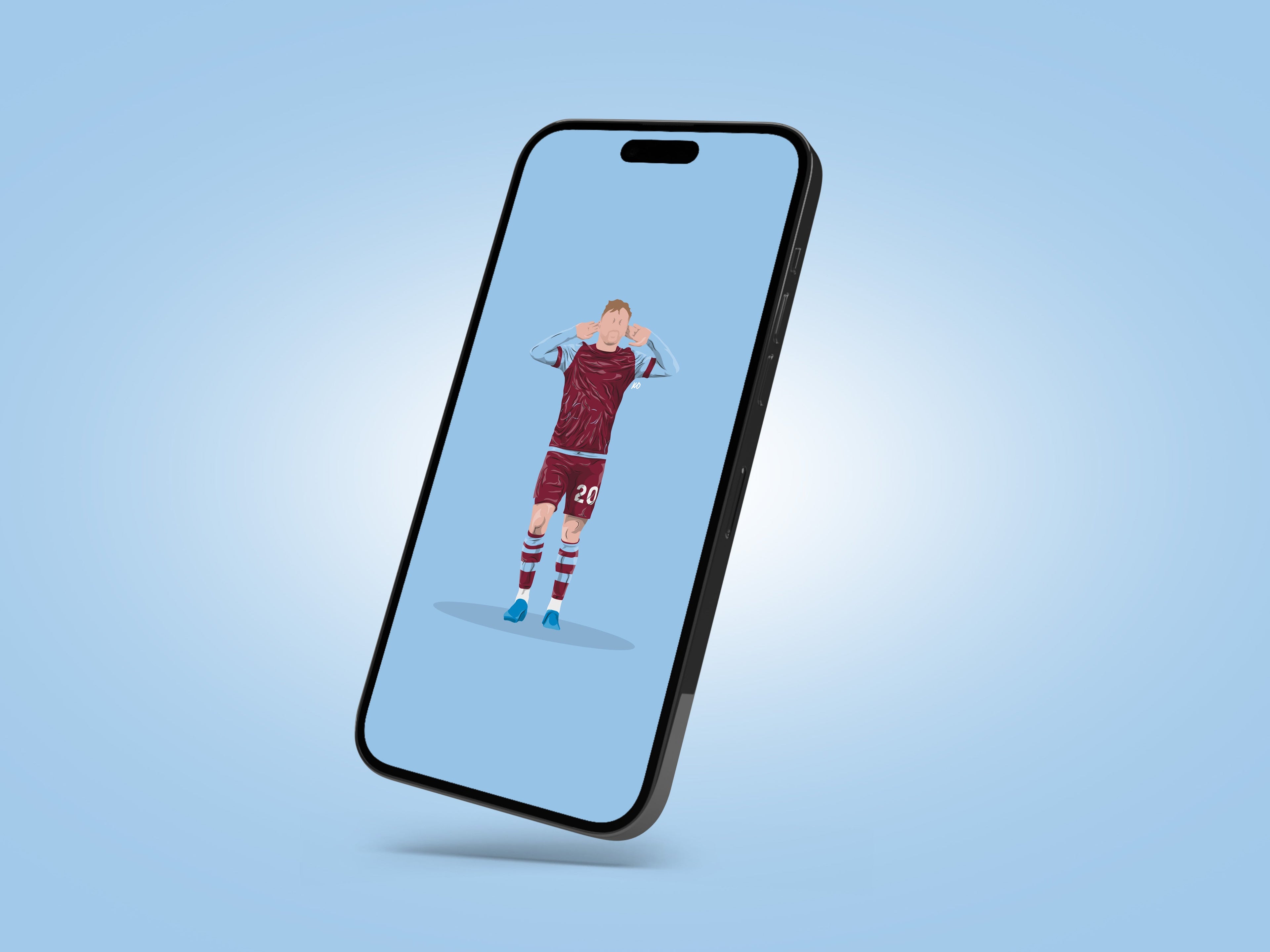 Jarrod Bowen West Ham United Wallpaper - KDDesigns6
