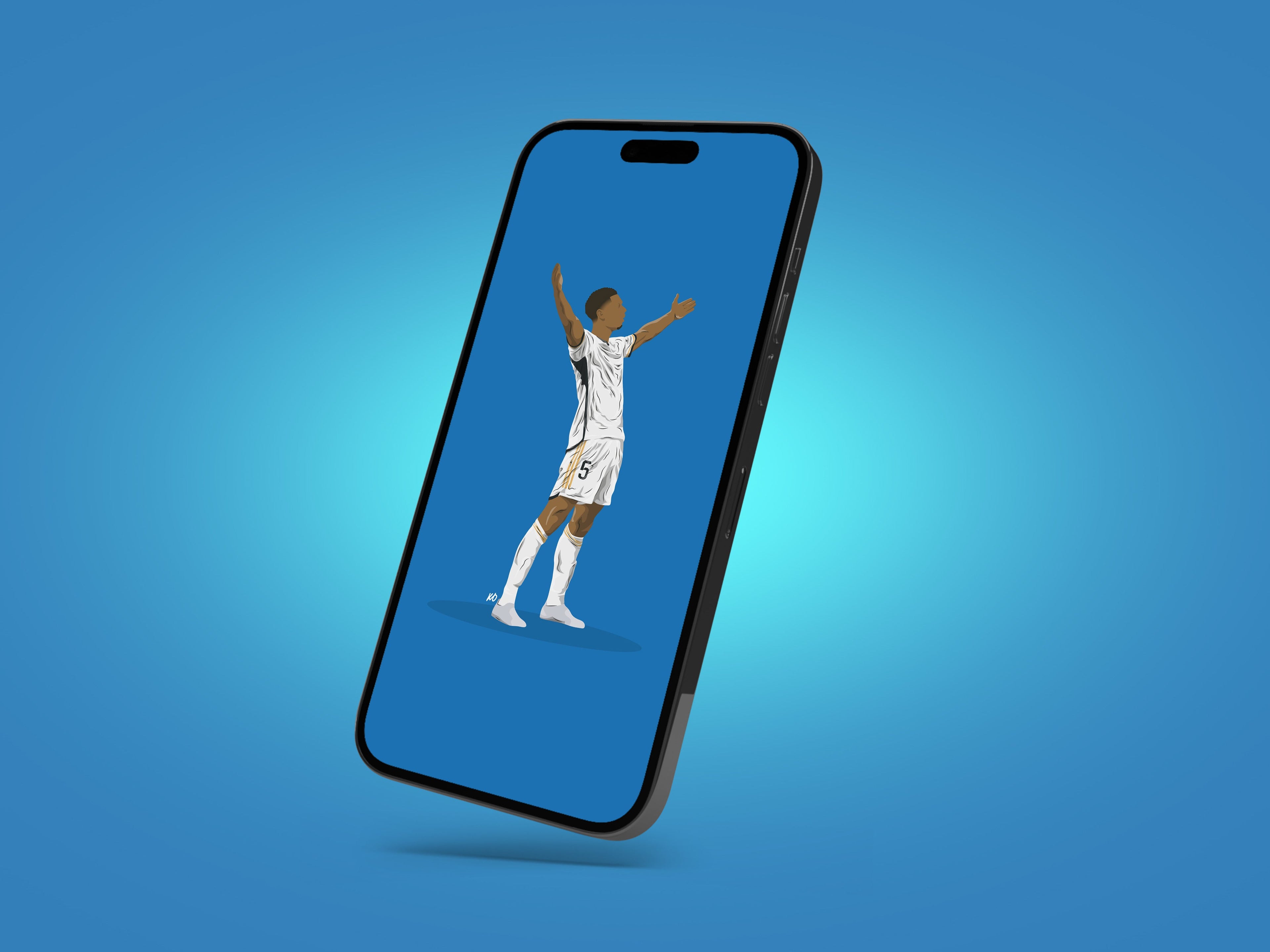 Jude Bellingham Real Madrid Wallpaper - KDDesigns6