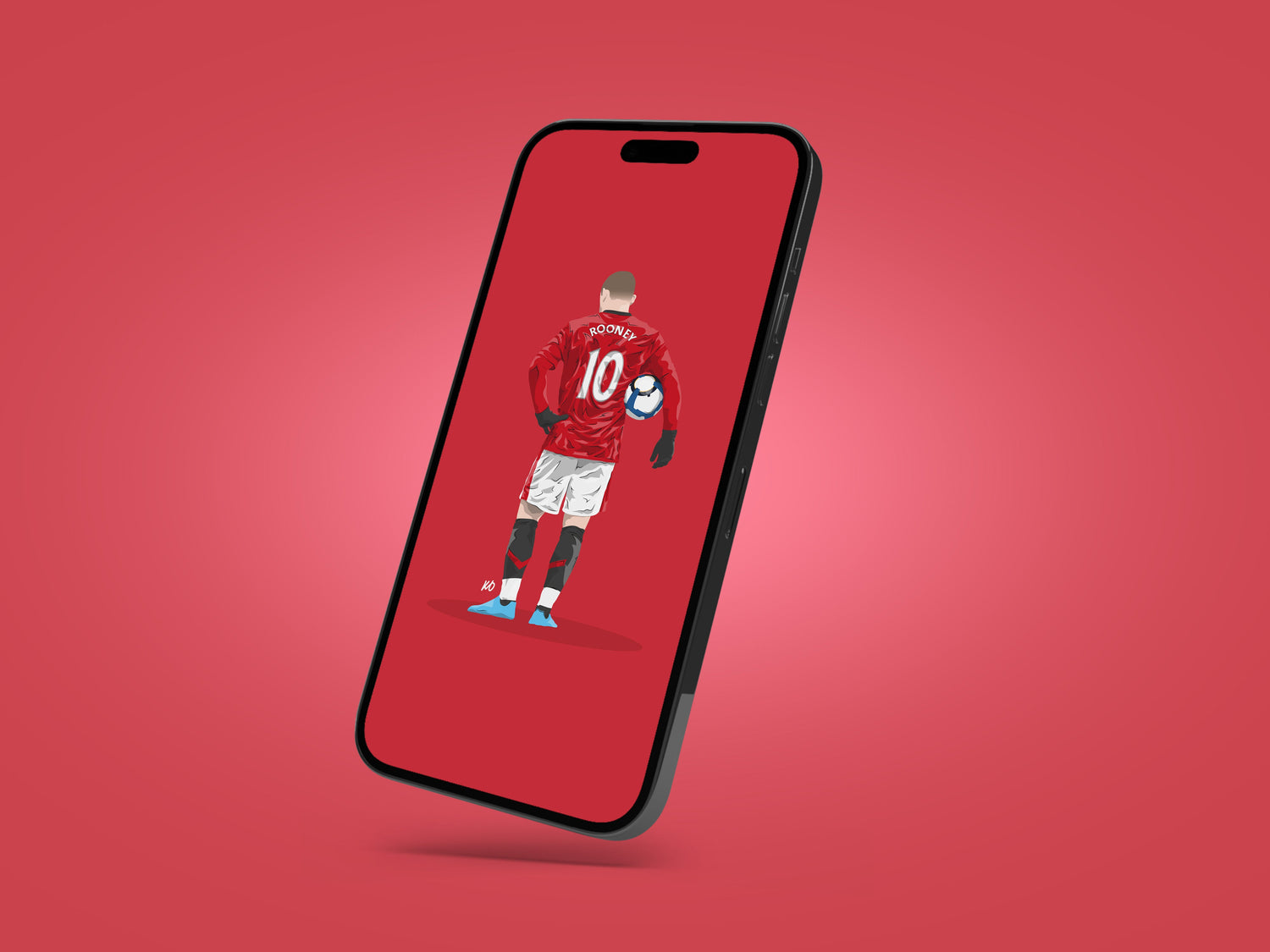 Wayne Rooney Manchester United Wallpaper - KDDesigns6