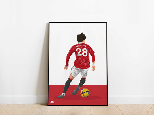 Facundo Pellistri Manchester United Poster - KDDesigns6