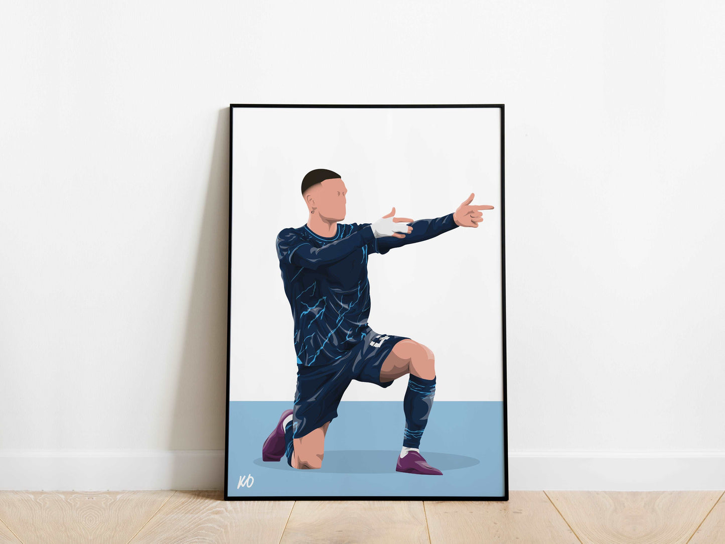Phil Foden Man City Poster