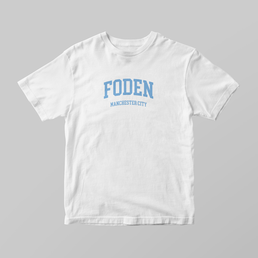 Phil Foden Varsity T-Shirt | Man City Graphic Tee