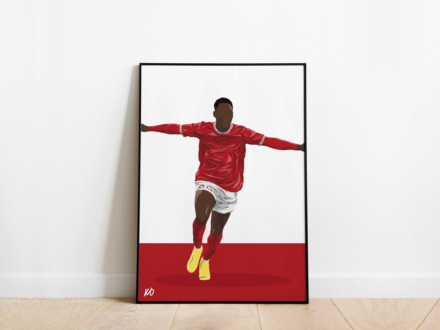 Folarin Balogun Stade de Reims Poster - KDDesigns6