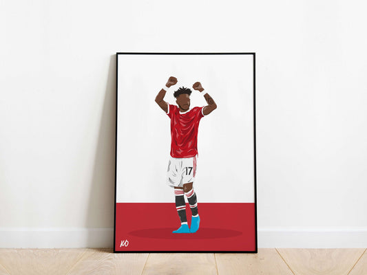 Fred Manchester United Poster - KDDesigns6