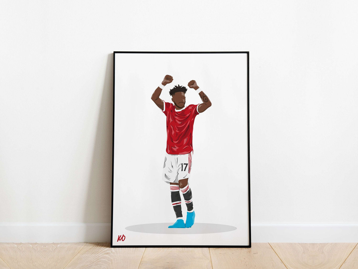 Fred Manchester United Poster KDDesigns6