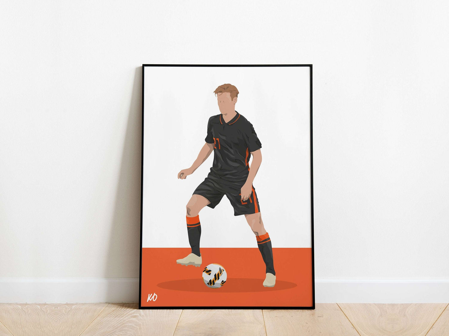 Frenkie De Jong Netherlands Poster - KDDesigns6