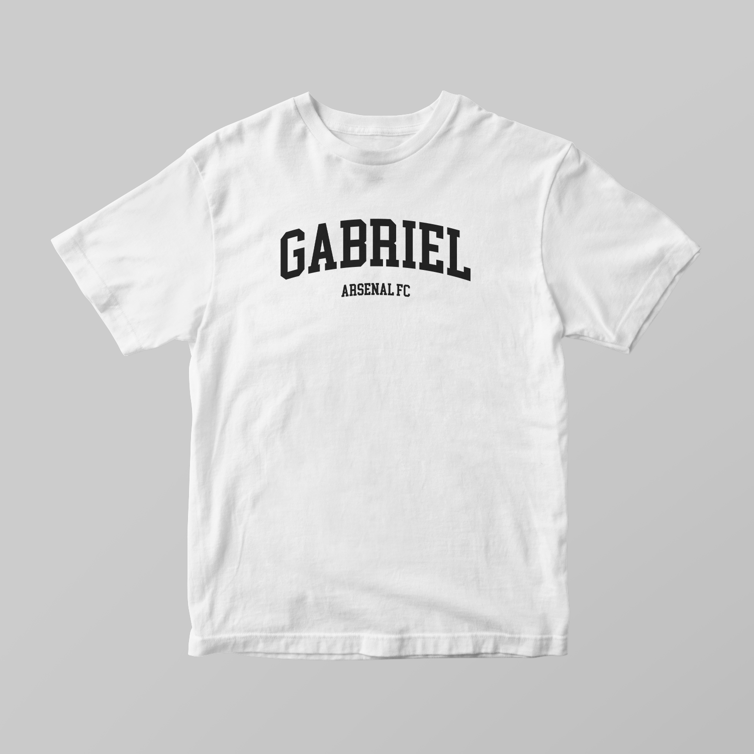 Gabriel Magalhães Varsity T-Shirt | Arsenal Graphic Tee - KDDesigns6