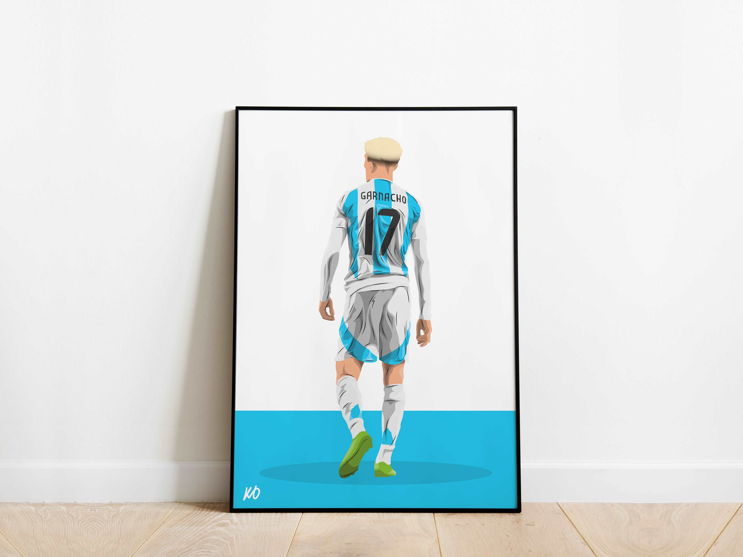 Alejandro Garnacho Argentina Poster - KDDesigns6