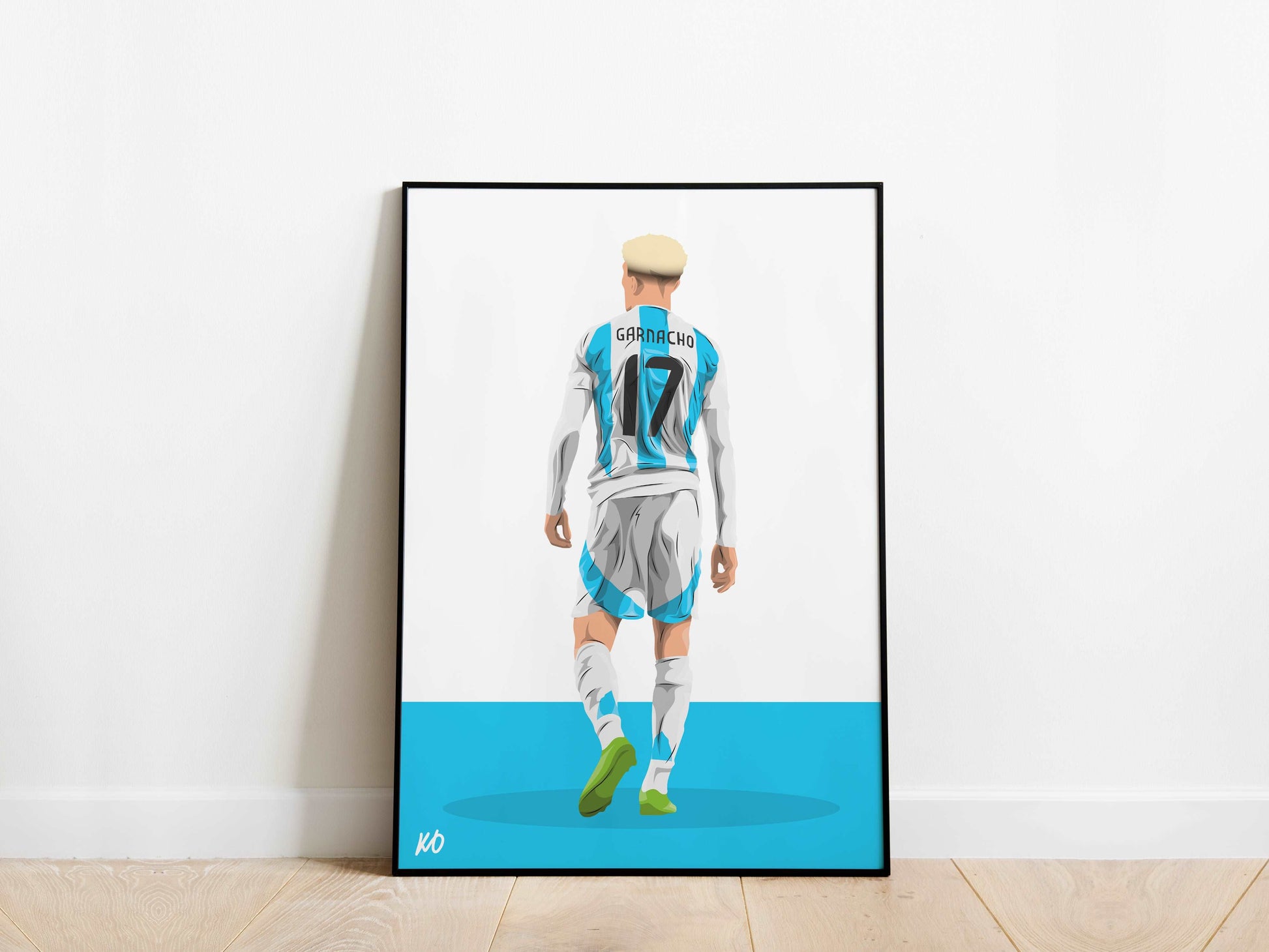 Alejandro Garnacho Argentina Poster - KDDesigns6