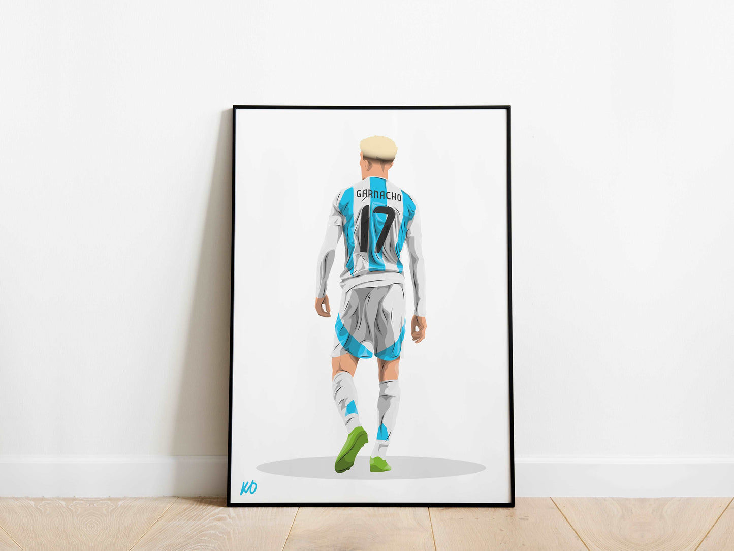 Alejandro Garnacho Argentina Poster - KDDesigns6