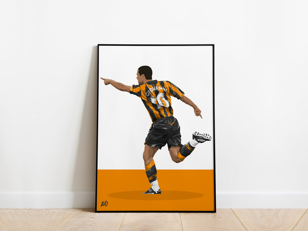 Geovanni Hull City Poster - KDDesigns6
