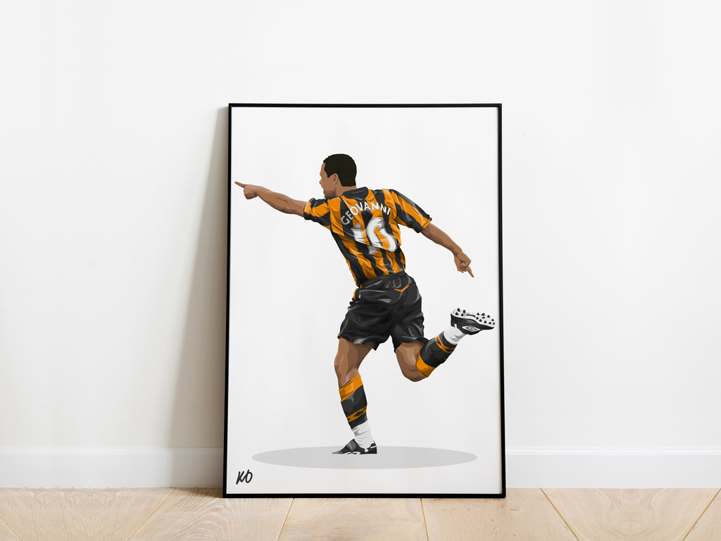 Geovanni Hull City Poster - KDDesigns6