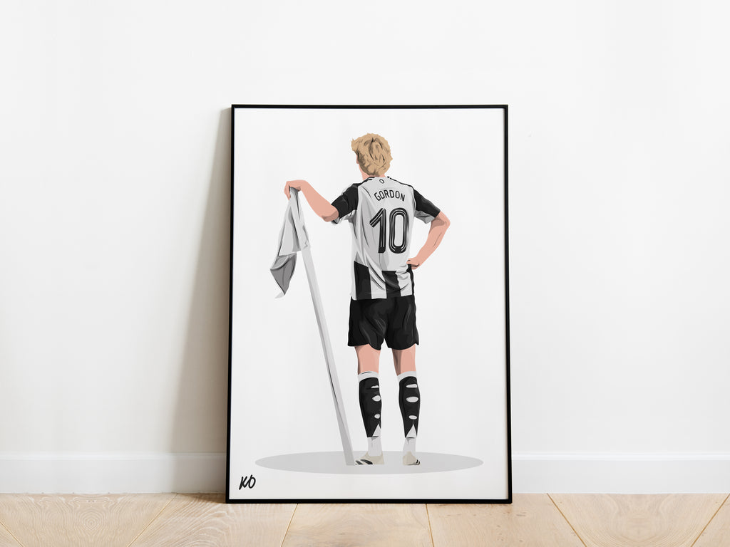 Anthony Gordon Newcastle United Poster - KDDesigns6