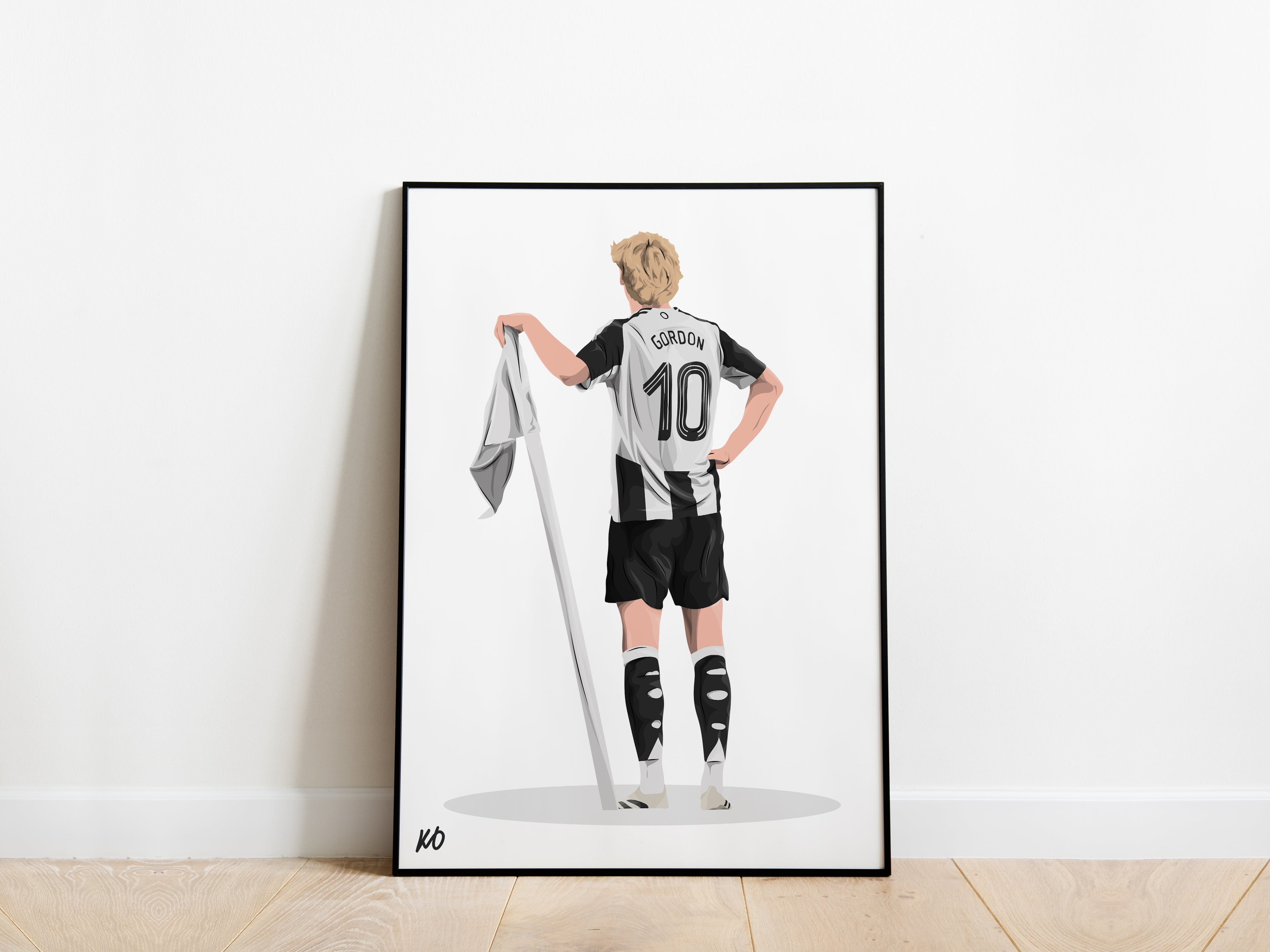Anthony Gordon Newcastle United Poster - KDDesigns6