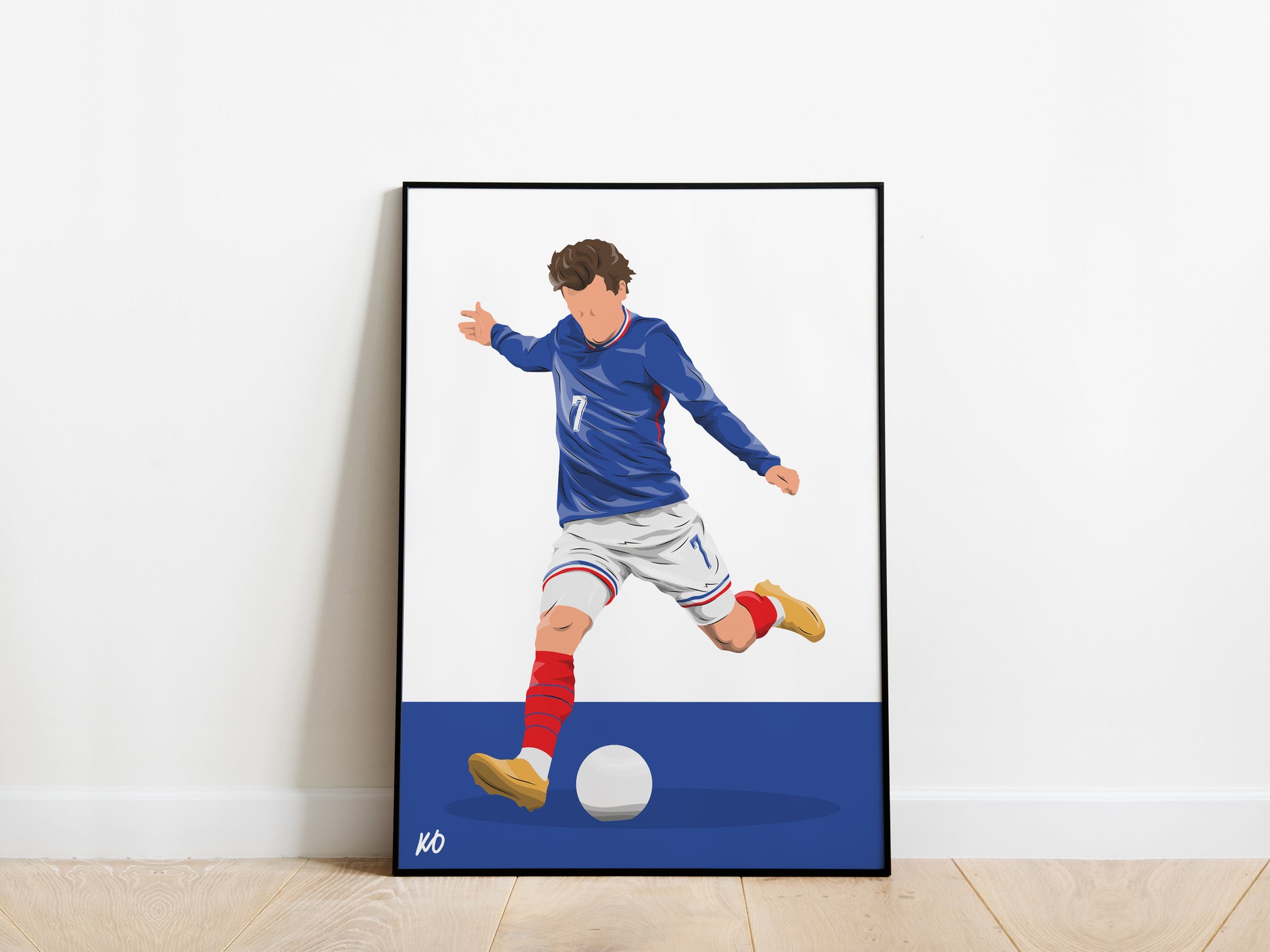 Antoine Griezmann France Poster - KDDesigns6