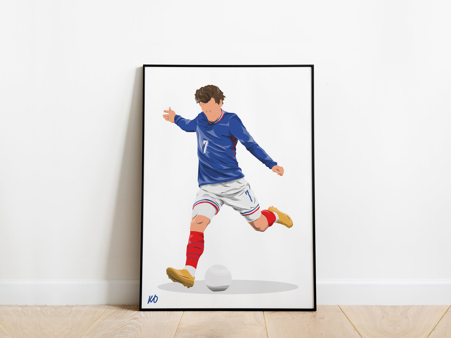 Antoine Griezmann France Poster - KDDesigns6