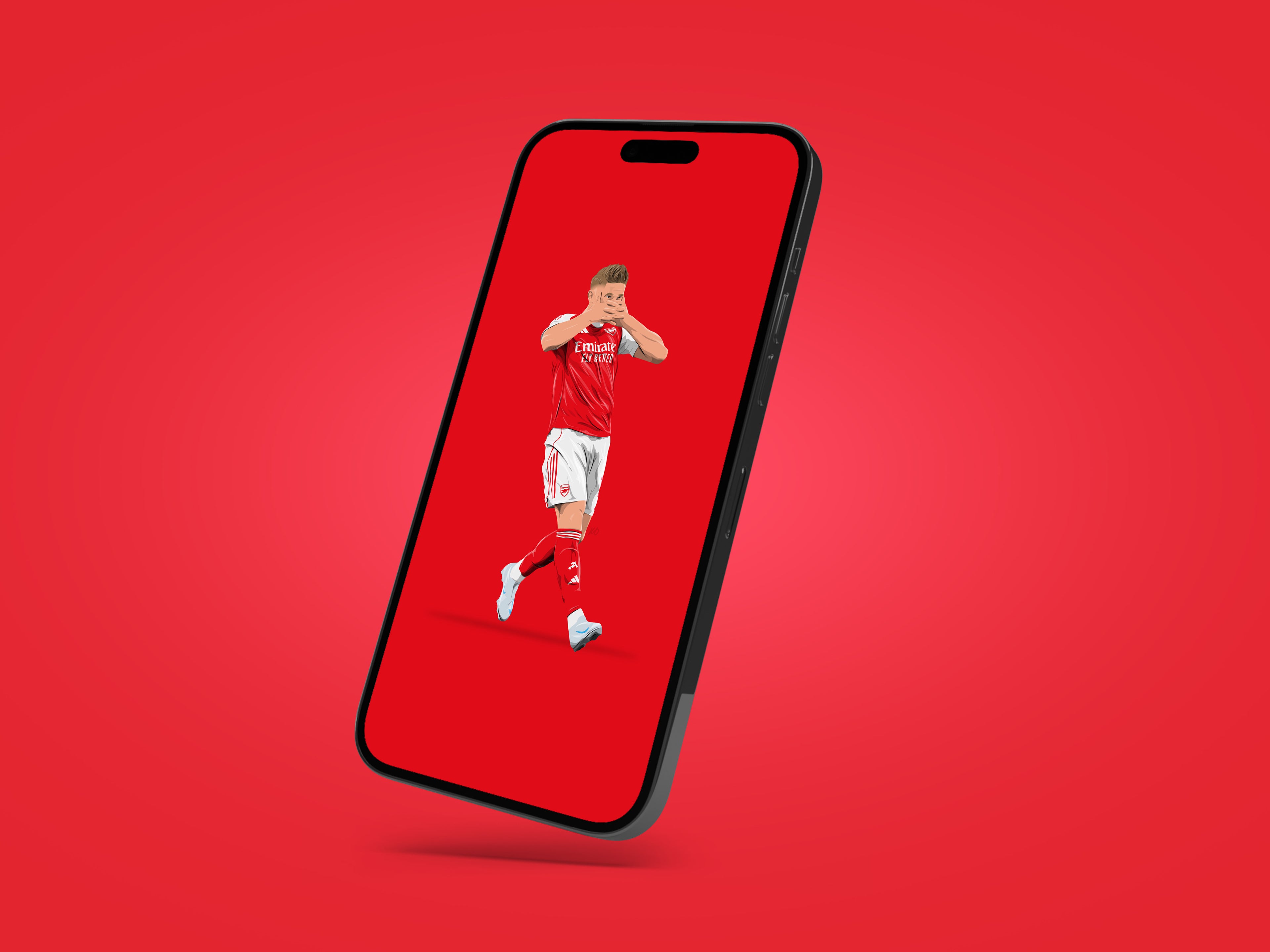 Victor Gyokeres Arsenal Wallpaper - KDDesigns6