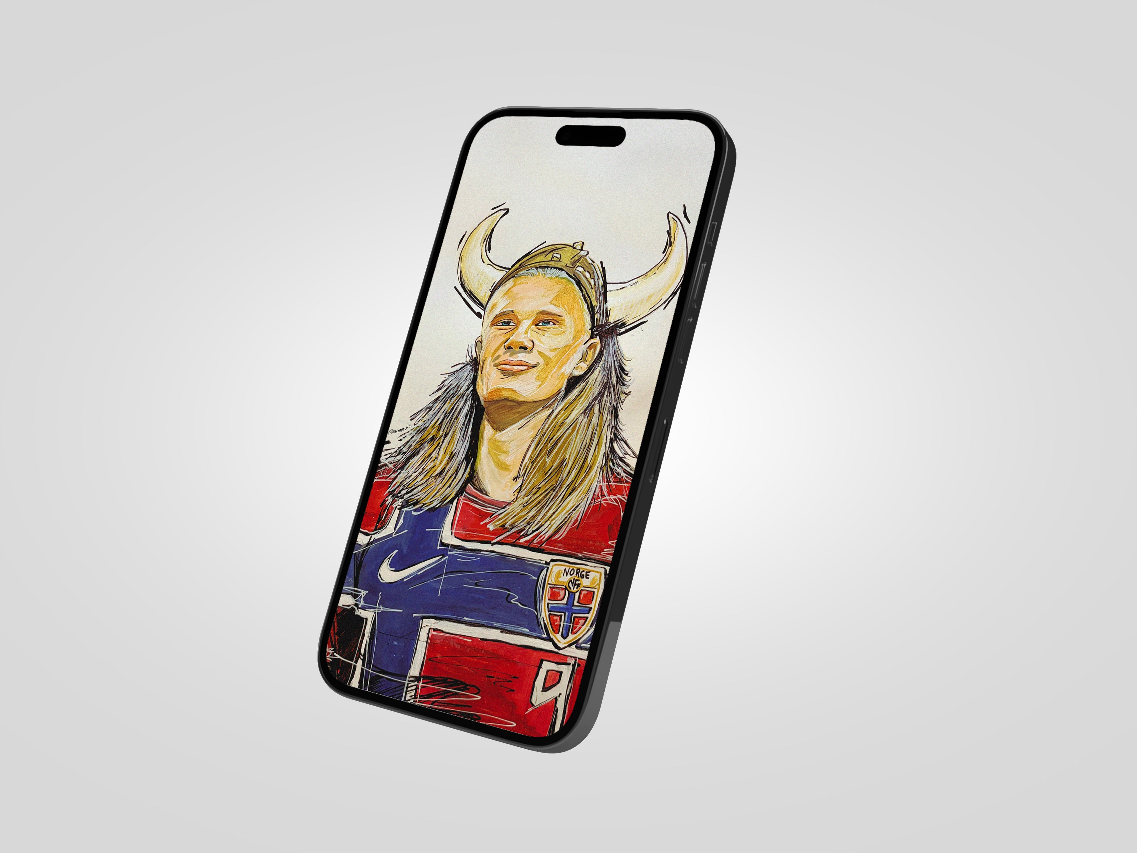 Erling Haaland Phone Wallpaper Bundle - Limited Edition - KD x Waamartins