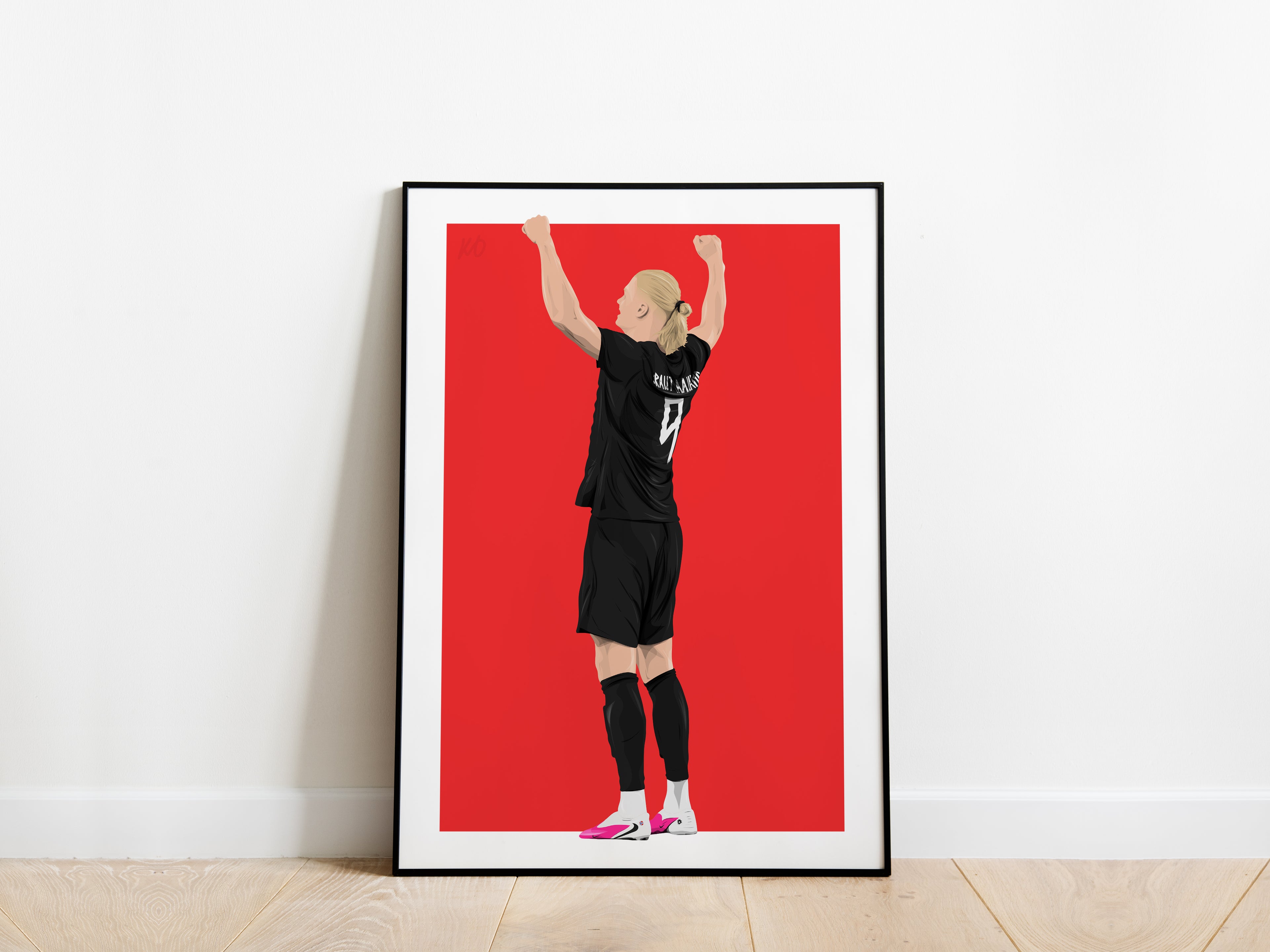 Erling Haaland World Cup 2026 Norway Poster