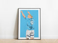 Erling Haaland 24/25 Man City Poster - KDDesigns6