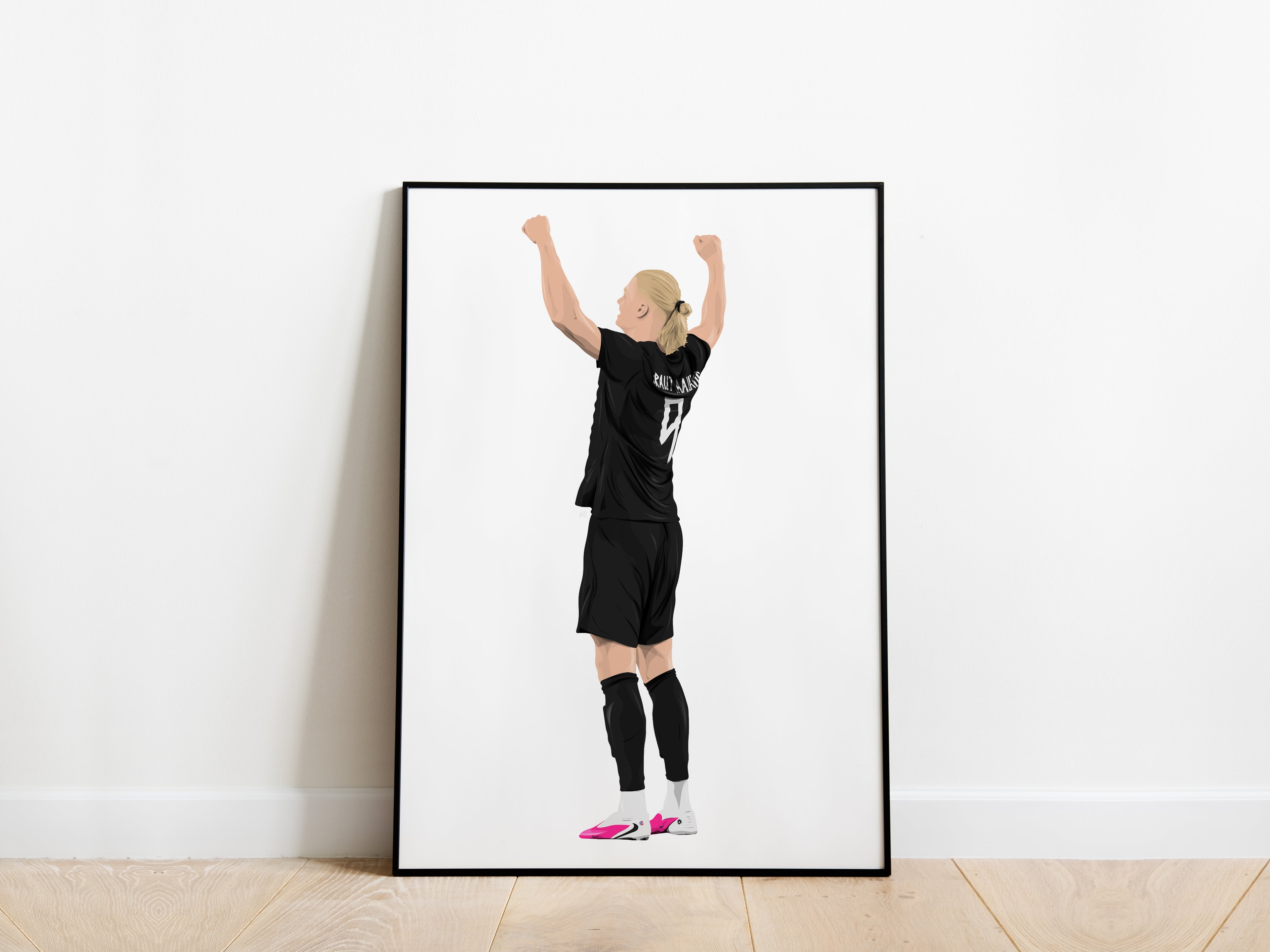 Erling Haaland World Cup 2026 Norway Poster