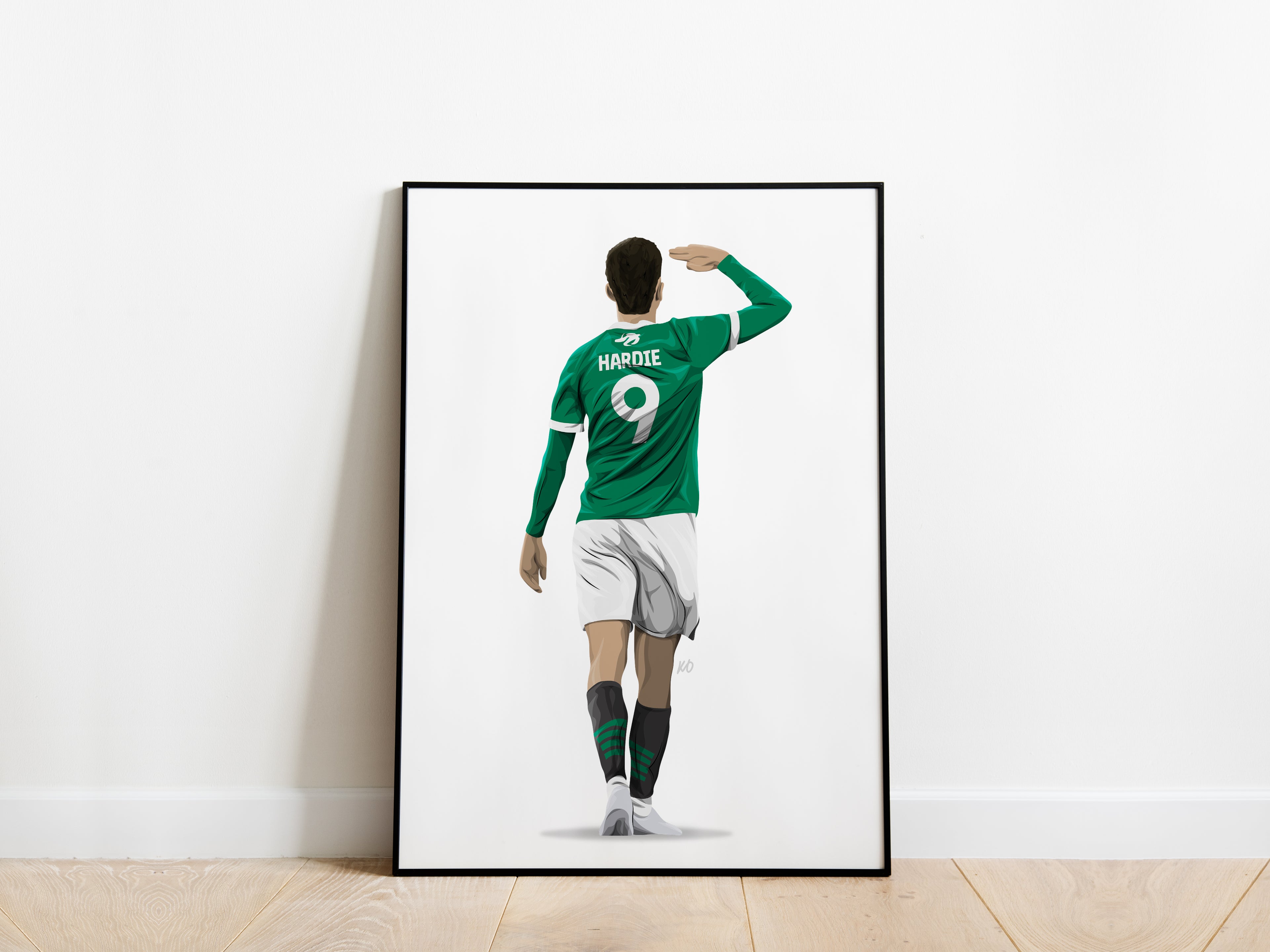 Ryan Hardie FA Cup Celebration Plymouth Argyle Poster - KDDesigns6