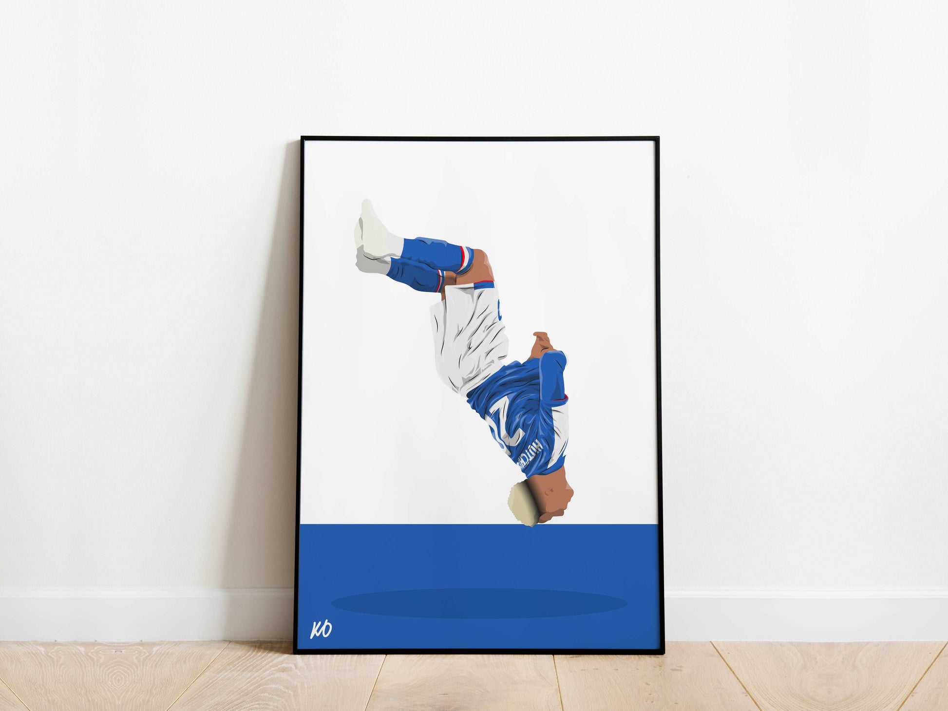 Omari Hutchinson Ipswich Town Poster - KDDesigns6