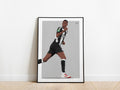 Alexander Isak Carabao Cup Final Celebration Newcastle United Poster - KDDesigns6