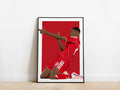 Alexander Isak Celebration 2026/27 Liverpool Poster