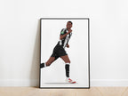 Alexander Isak Carabao Cup Final Celebration Newcastle United Poster - KDDesigns6