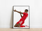Alexander Isak Celebration 2026/27 Liverpool Poster