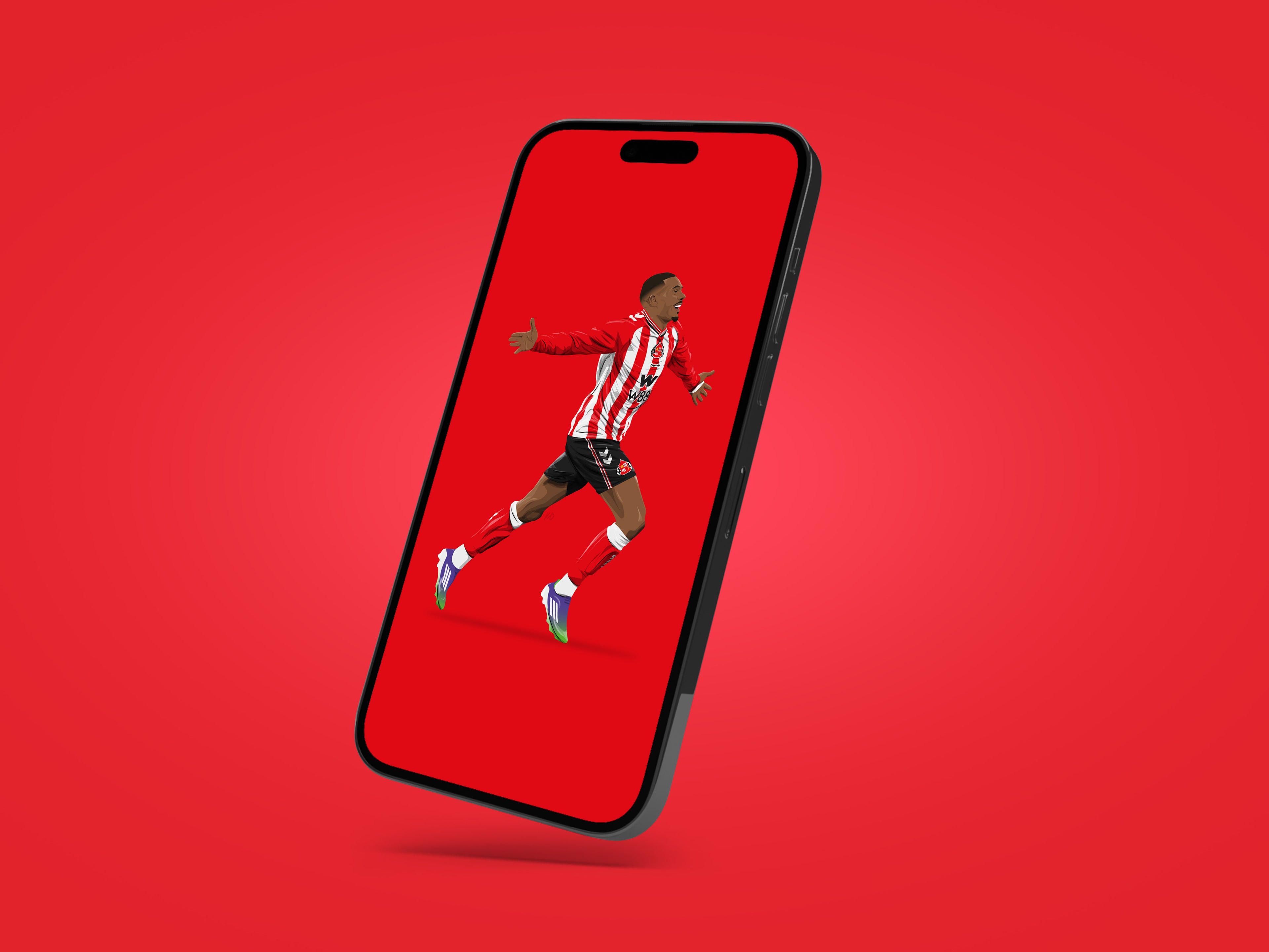 Wilson Isidor Sunderland AFC Wallpaper - KDDesigns6