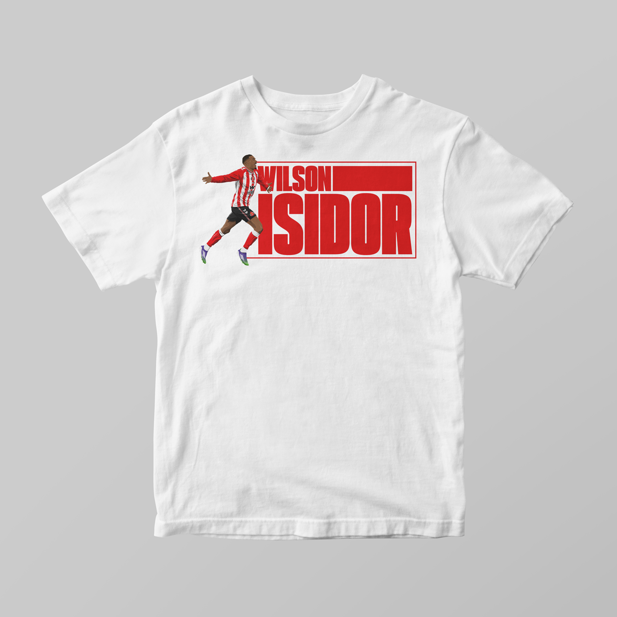 Wilson Isidor Sunderland AFC Graphic T-Shirt | Premium Printed Tee - KDDesigns6